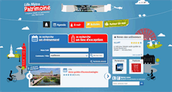 Desktop Screenshot of patrimoine.lillemetropole.fr